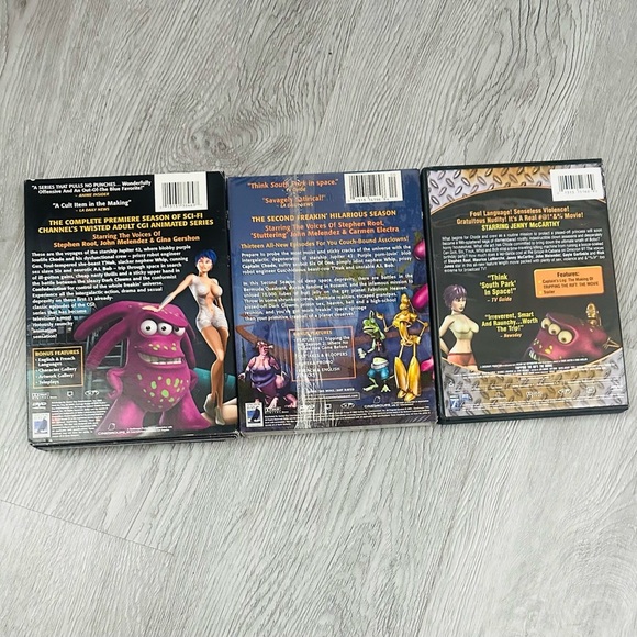 Tripping the Rift Seasons 1 & 2 + Movie DVD Lot Season 2 Sealed! RARE FIND Y2K - Picture 3 of 3